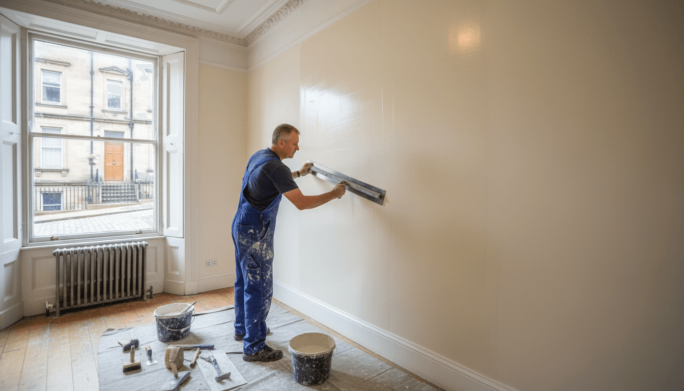 Lime Plaster Edinburgh Tenement Guide: How to Identify and Protect Your Walls